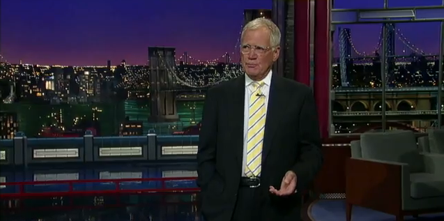 David Letterman responds to jihad threat with jokes, jokes, more jokes