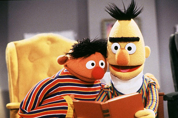 This just in: Bert and Ernie from “Sesame Street” still not gay?