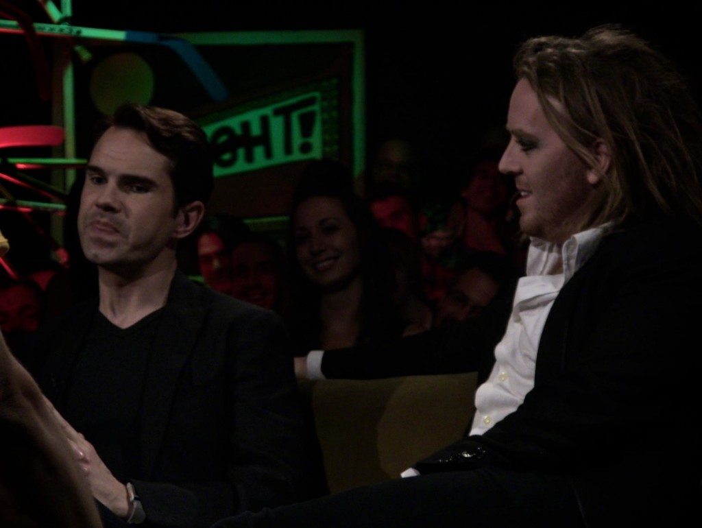 Jimmy Carr explains his theory of how laughter is tied to evolution on ...