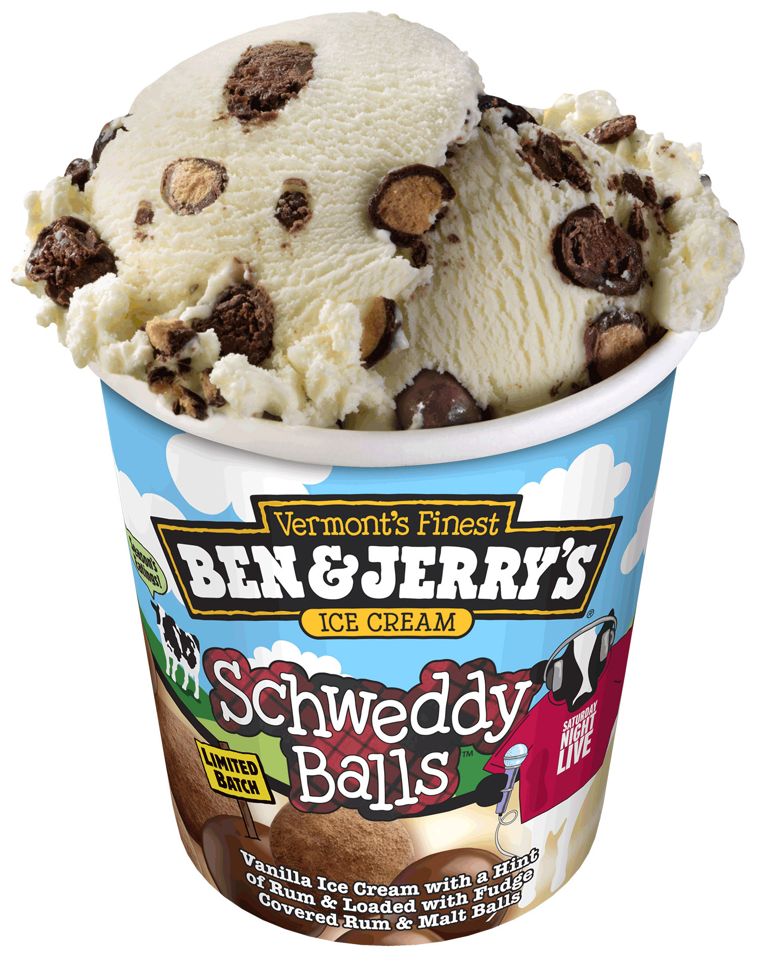 Now you can taste SNL’s Schweddy Balls, thanks to Ben & Jerry’s