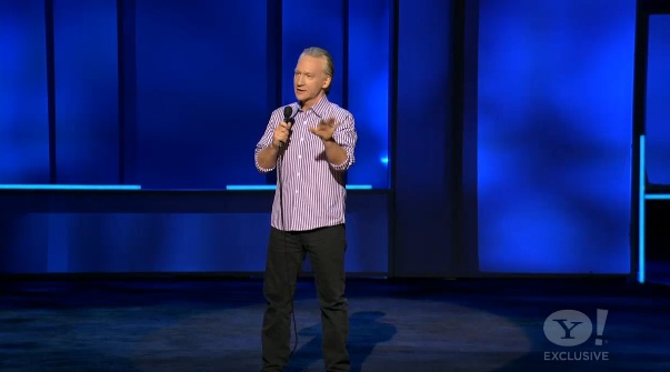 Bill Maher launches Yahoo!’s live comedy channel