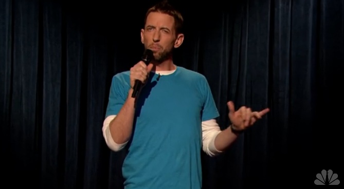 On Fallon, Neal Brennan jokes about the meanness of humanity