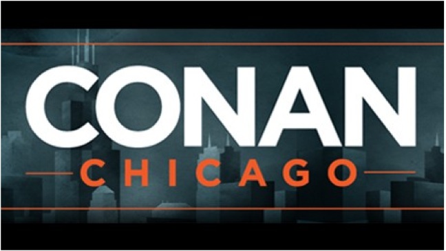 Conan returning to Chicago for week of shows in June 2012, coinciding with Just For Laughs Chicago