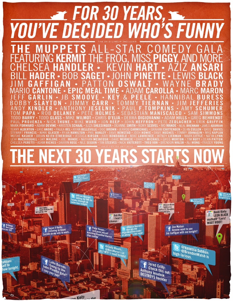 Just For Laughs Montreal announces lineup for 30th anniversary comedy festival