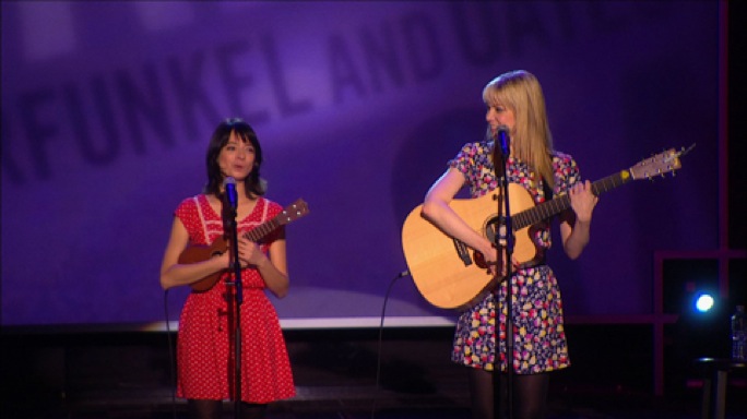 Garfunkel and Oates talk about their goals, song process and “Making It”