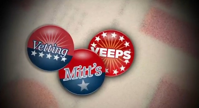 A topical webseries: “Vetting Mitt’s Veeps”