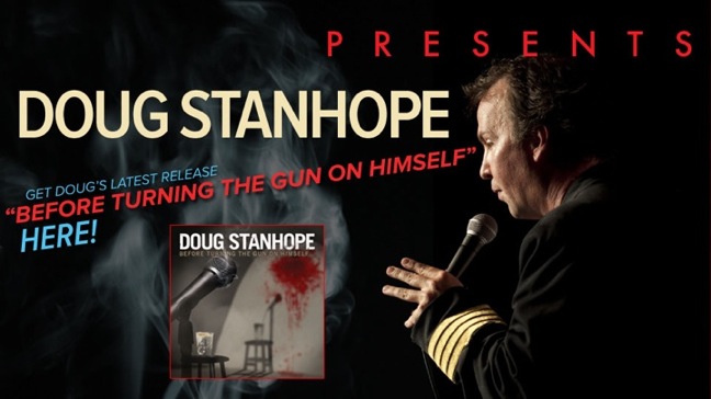Doug Stanhope’s “Before Turning the Gun on Himself,” CD/DVD and Showtime; plus his 2012 tour dates
