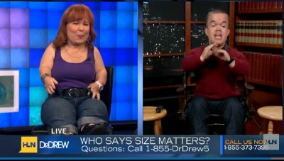 Brad Williams, Tanyalee Davis tell Dr. Drew about turning their own dwarfism into comedy careers