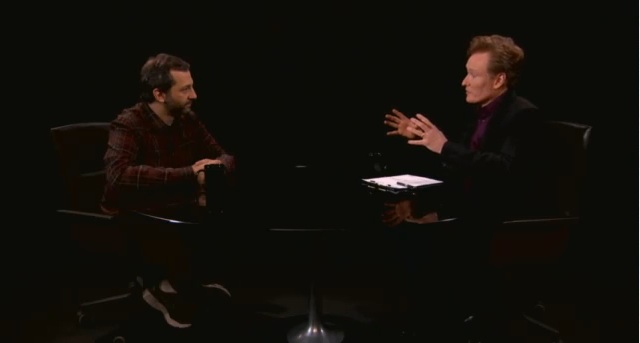Judd Apatow sits down for “Serious Jibber-Jabber” with Conan O’Brien