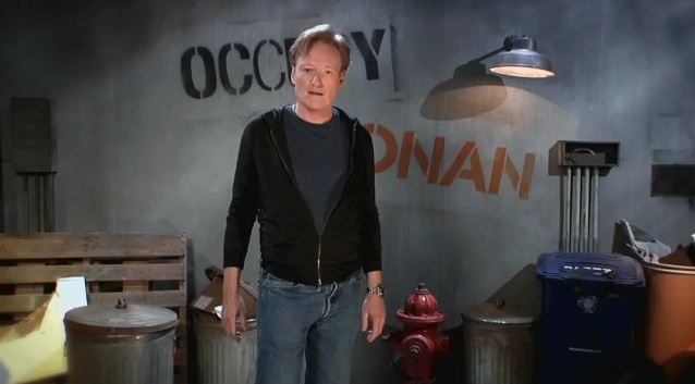 TBS, Conan announce plans to air crowd-sourced re-enactment “Occupy Conan” episode, contest