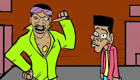 Animated: Chris Rock recalls being discovered by Eddie Murphy
