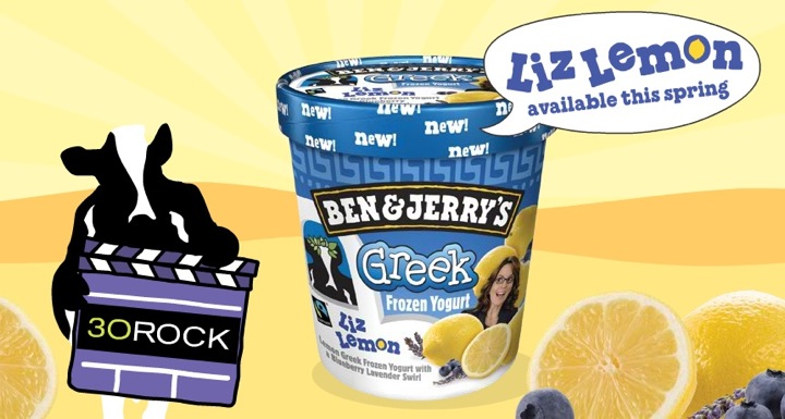 30 Rock’s Liz Lemon lives on as Ben & Jerry’s fro-yo flavor