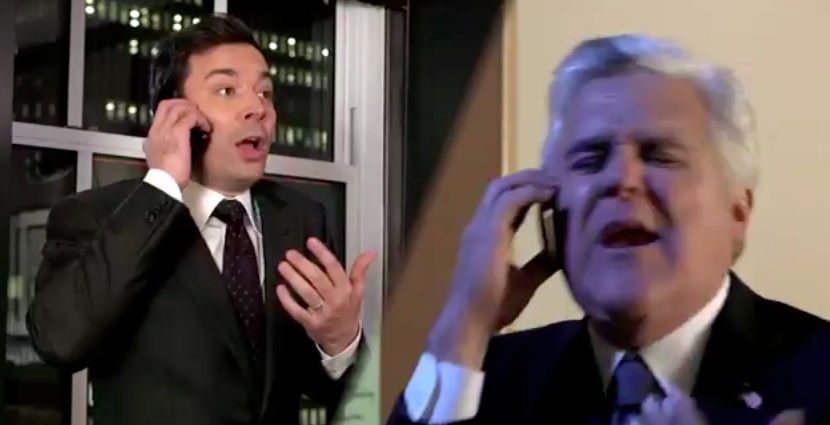 Here is one video to dispel all of the rumors that NBC is going to screw up the Leno-Fallon “Tonight” transition, in song