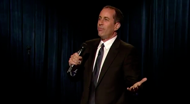 Jerry Seinfeld thinks clowns have a problem; he’s cool with Crackle, though