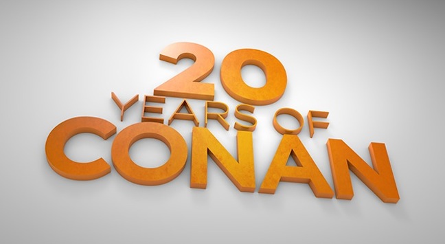 Team Coco celebrates 20 Years of Conan #Conan20