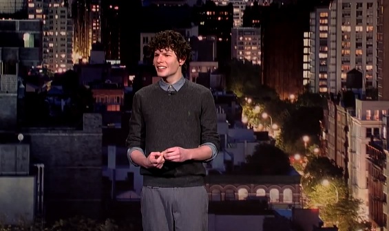 Simon Amstell on Late Show with David Letterman