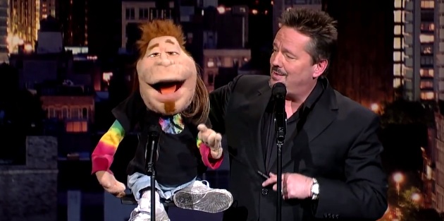 Terry Fator on Late Show with David Letterman