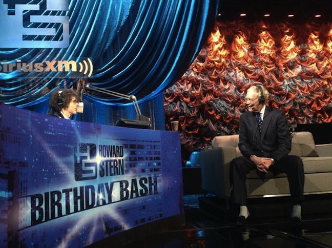 Howard Stern’s 60th Birthday Bash yielded many gifts, most precious of all? Perhaps this David Letterman interview