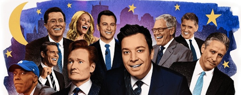 The Late-Night TV Melee of 2014: Who’s watching whom, and when?
