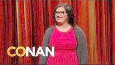 How about them Cowboys? Cristela Alonzo on Conan