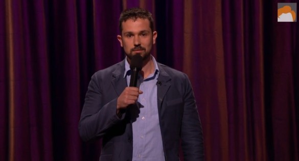 Mike Recine’s debut on Conan – The Comic's Comic
