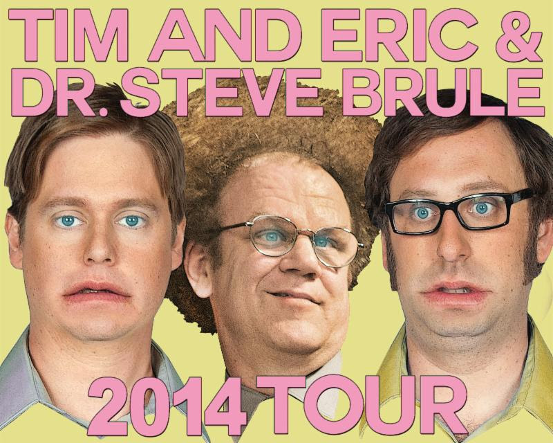 John C. Reilly to join Tim and Eric on North American tour as “Dr. Steve Brule” in fall 2014