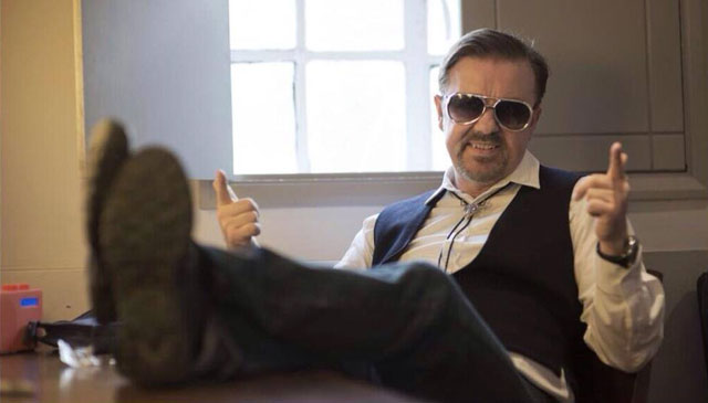Ricky Gervais and the BBC to produce a David Brent rockumentary in big-screen spinoff of “The Office”
