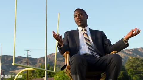Jerrod Carmichael sponsors a PeeWee Football team to promote his HBO special