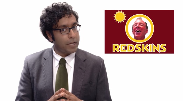 Hari Kondabolu’s final solution for the NFL’s team in Washington to be more accurate Redskins