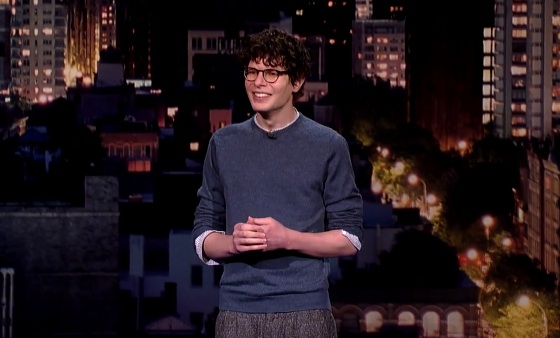Simon Amstell on Late Show with David Letterman