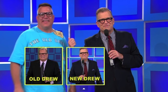 Old Drew meets New Drew Carey on Veterans Day 2014 episode of The Price Is Right