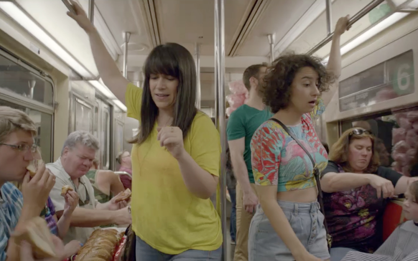 Comedy and the New York City subway