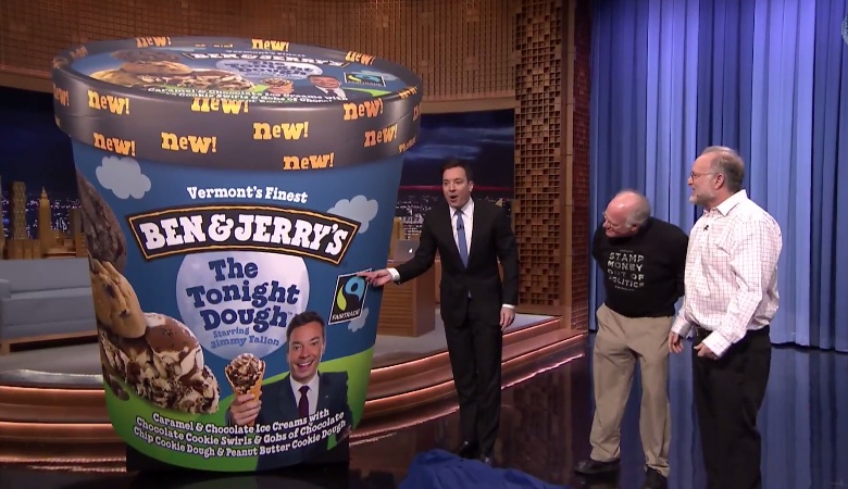 Ben & Jerry’s unveils new flavor, The Tonight Dough, for Jimmy Fallon