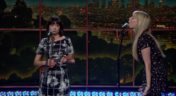 Garfunkel and Oates on The Late Late Show