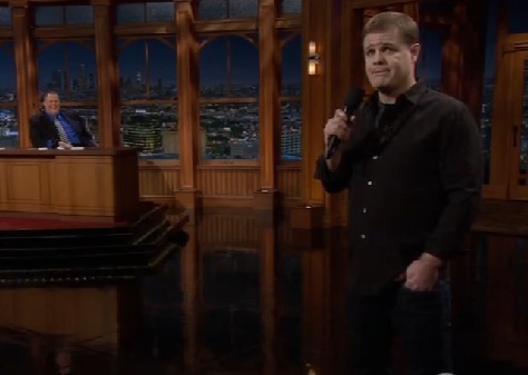 Greg Warren on The Late Late Show