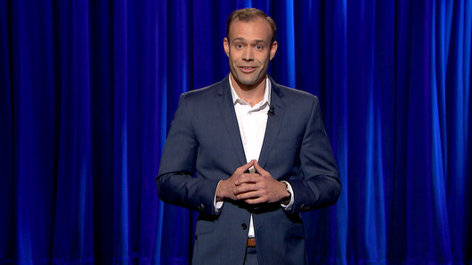 Keith Alberstadt on Late Night with Seth Meyers
