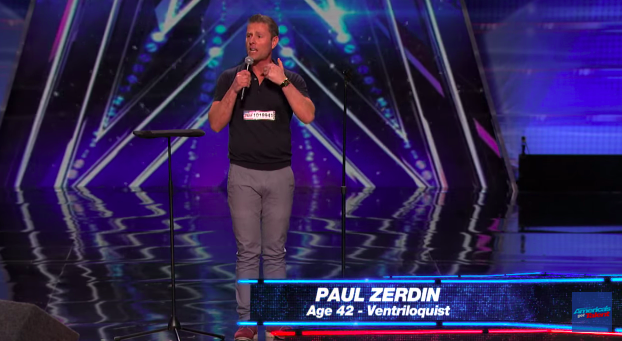 Ventriloquist Paul Zerdin’s audition for America’s Got Talent 10