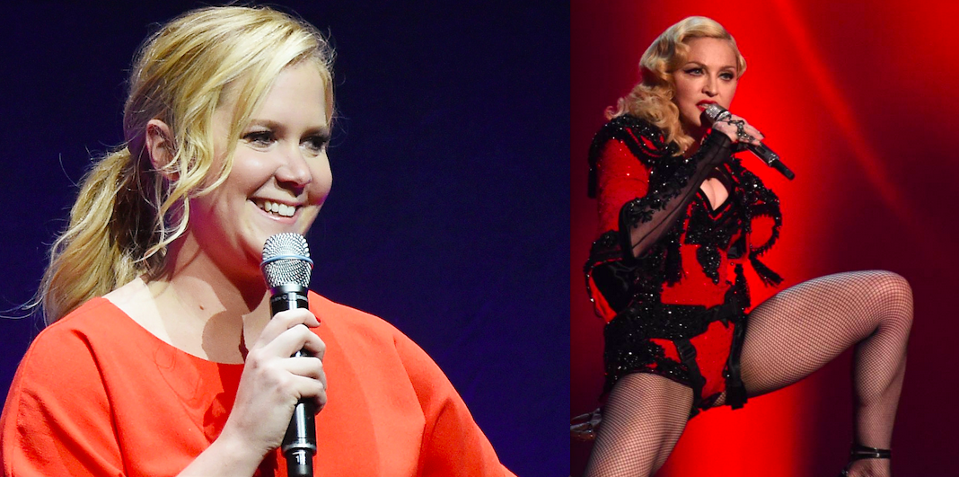 Amy Schumer will open for Madonna at Madison Square Garden, Barclays; co-headline Fourth of July bash with Queen Latifah