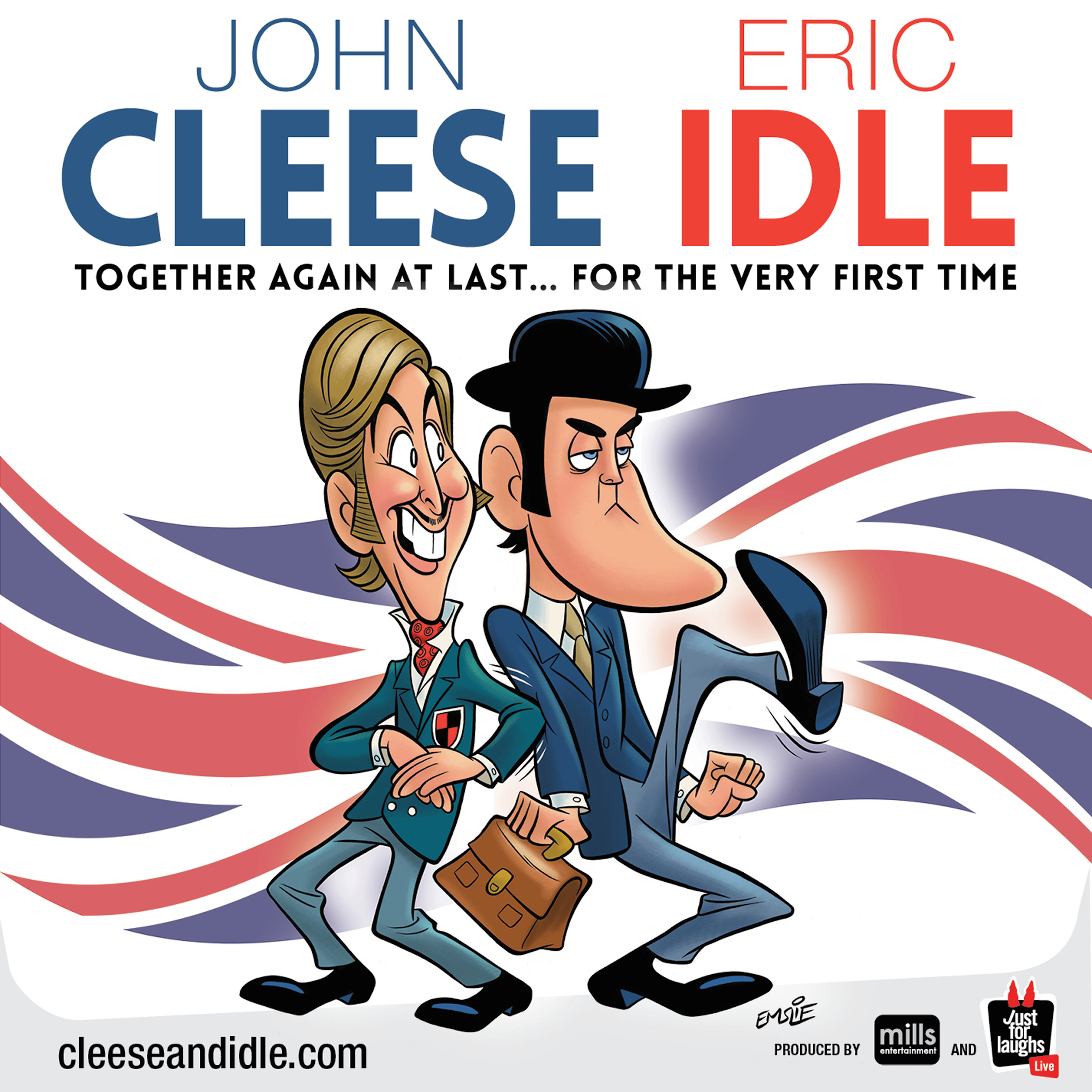 John Cleese and Eric Idle touring North America as a duo in Fall 2015