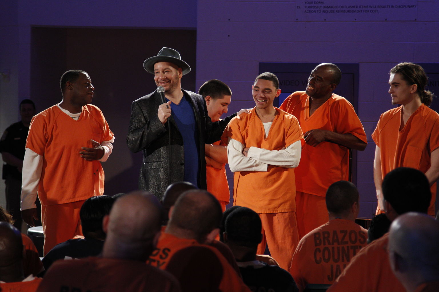 Jeff Ross Roasts Criminals Live in Brazos County Jail