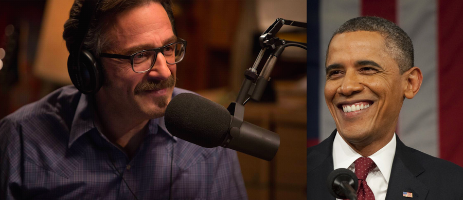 Marc Maron to interview President Barack Obama for WTF podcast