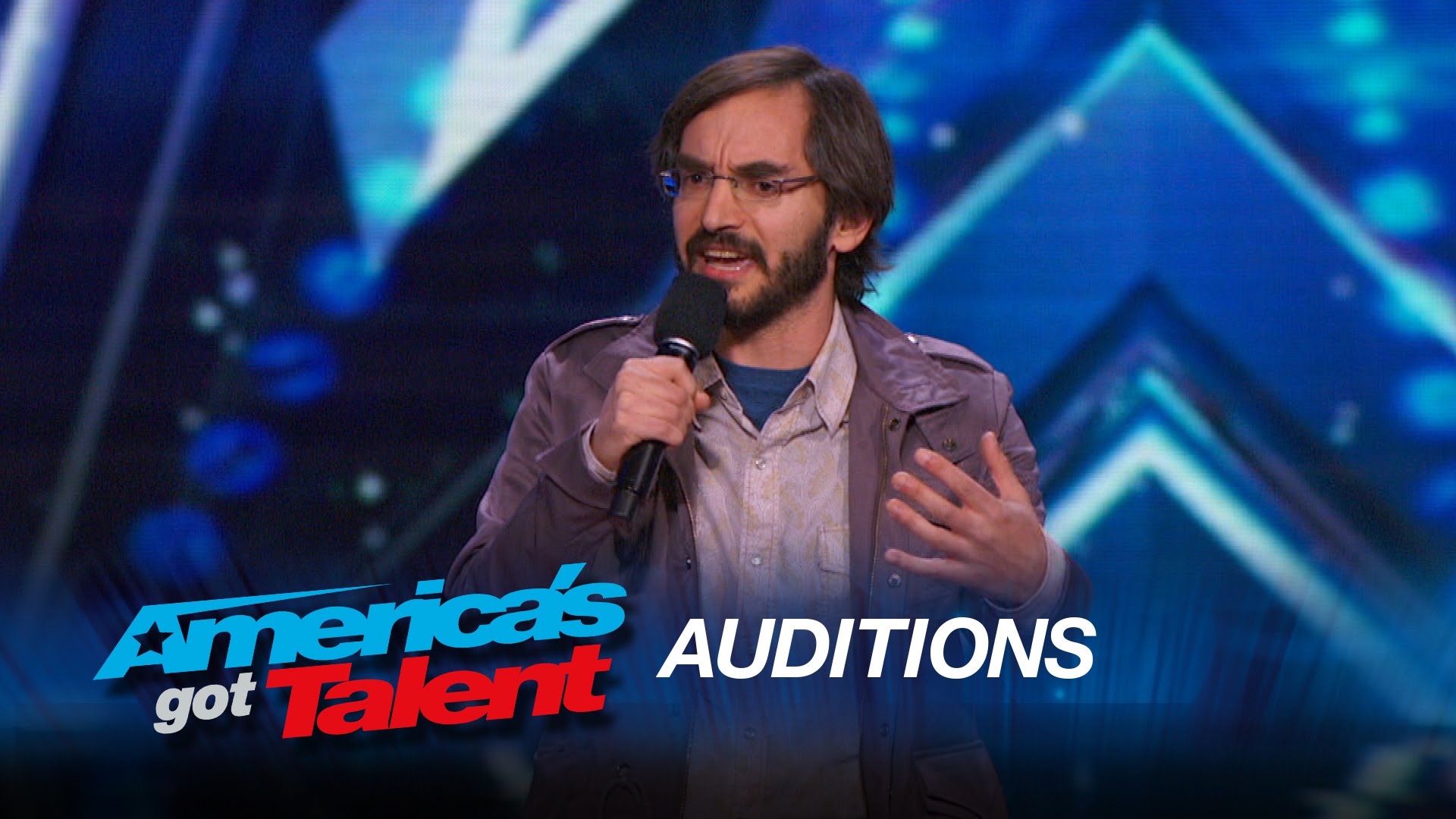 Myq Kaplan and Gary Vider audition for America’s Got Talent 2015