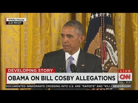 President Barack Obama weighed in on Bill Cosby’s Medal of Freedom, rape allegations