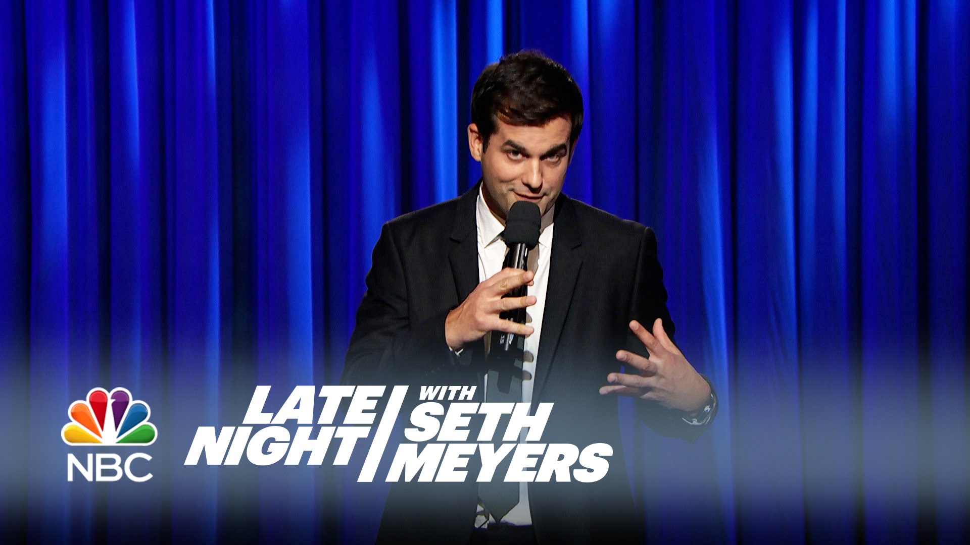 Michael Kosta on Late Night with Seth Meyers