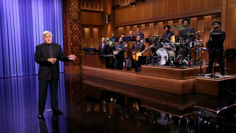 Jay Leno provides substitute monologue for The Tonight Show Starring Jimmy Fallon