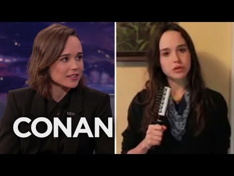 Ellen Page’s audition tape for Conan O’Brien airs on CONAN