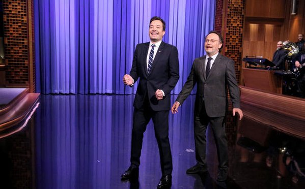 Billy Crystal joins Jimmy Fallon for Tonight Show monologue jokes