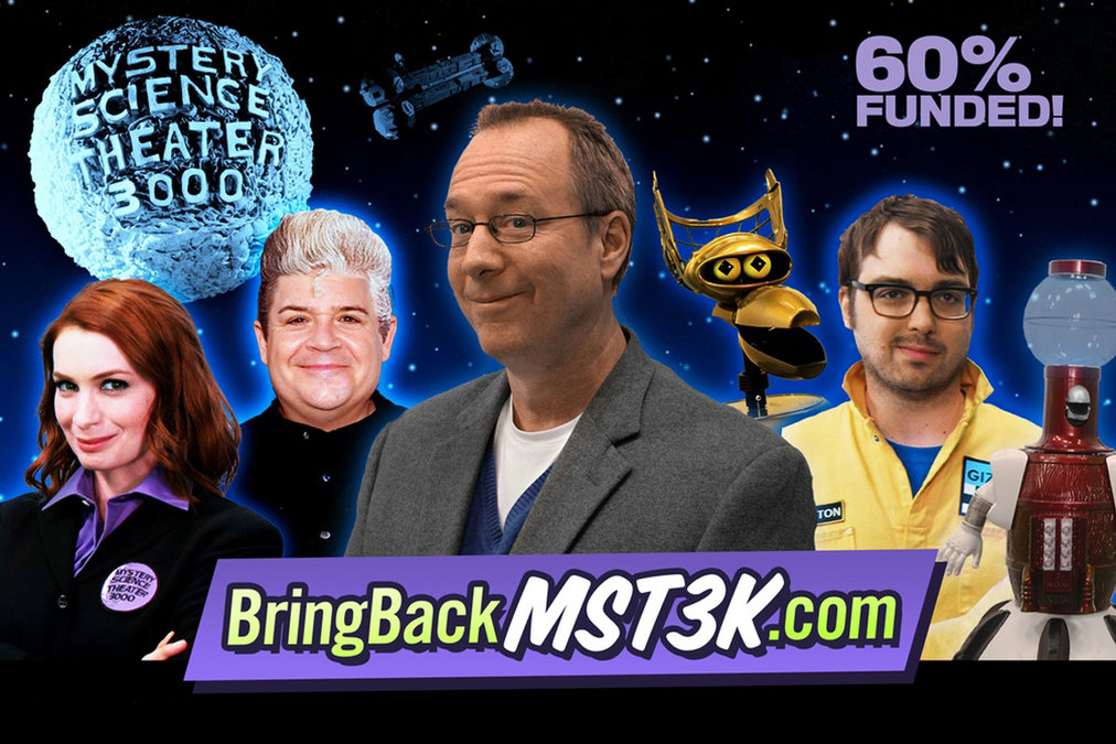 Jonah Ray to host new reboot of MST3K, joined by Patton Oswalt, Felicia Day, Baron Vaughn, Hampton Yount