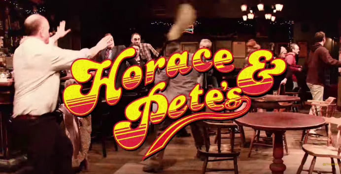 Imagine Louis CK’s “Horace and Pete” as a Cheers sitcom with laugh track