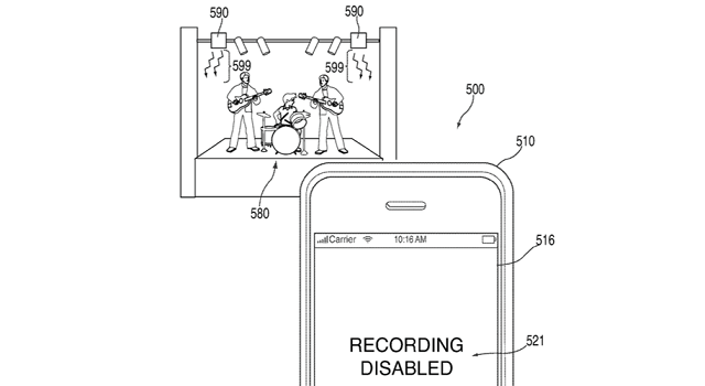 There’s an Apple Patent for that: This technology could stop audience members from hijacking video from live comedy shows